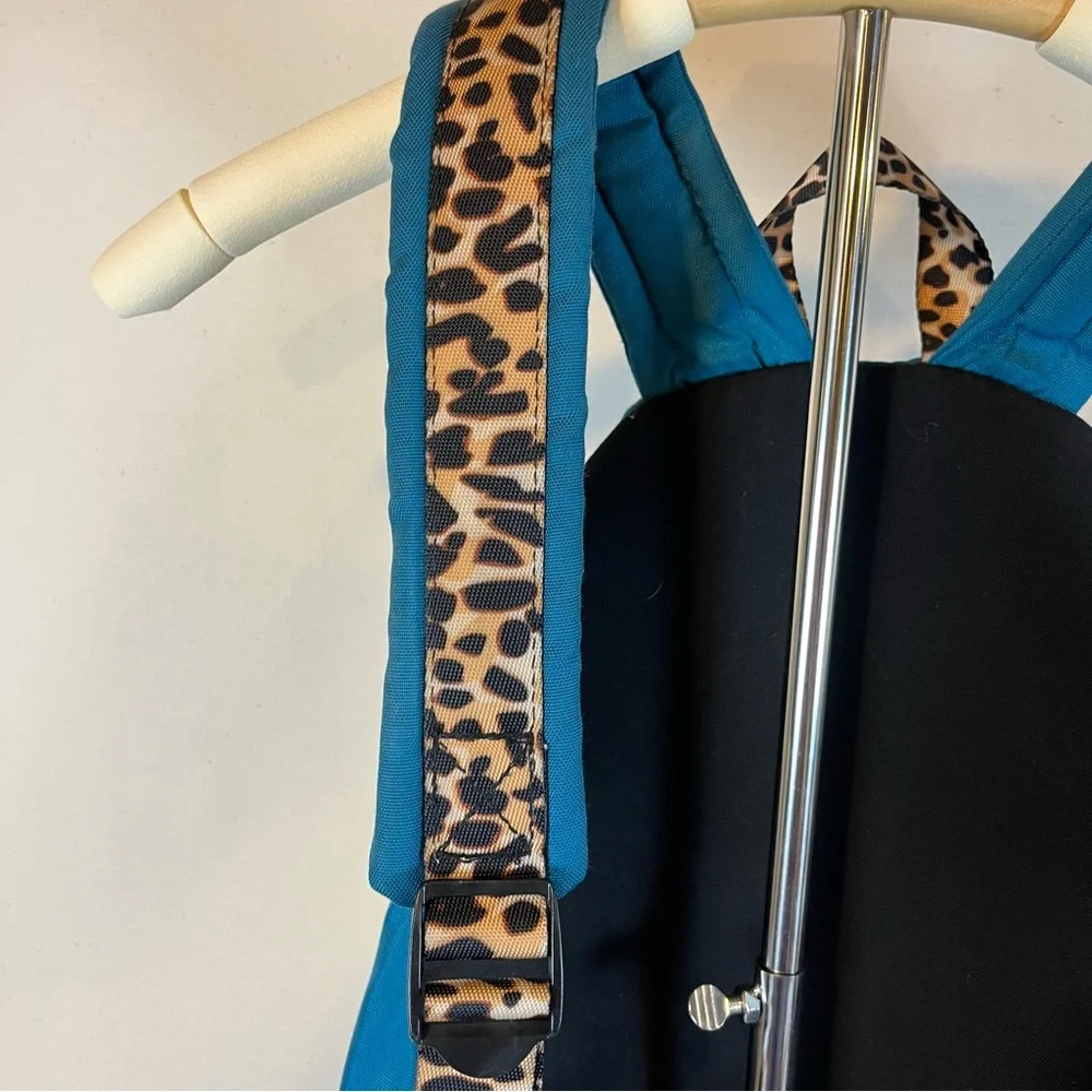 Victoria's Secret PINK Full Size Jade Teal Backpack Versatile‎ Bold Fun Design